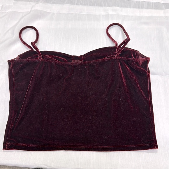 Haley & June velvet top - Picture 3 of 4